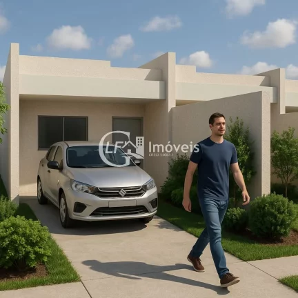 Imagem Casa em Condomínio na Cidade de Campo Grande-MS , Jardim Centenário 2 Quartos Minha Casa Minha Vida