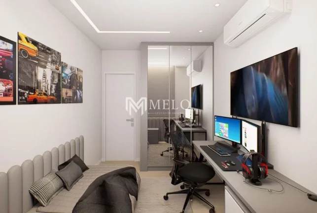 Imagem MOBILIADO E DECORADO EM CASA FORTE: 84,28m², 03qts, 01suite, 02vagas