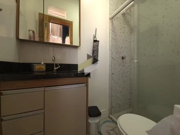 Imagem Apartamento para Venda em Santos, Embaré, 2 dormitórios, 2 banheiros, 1 vaga