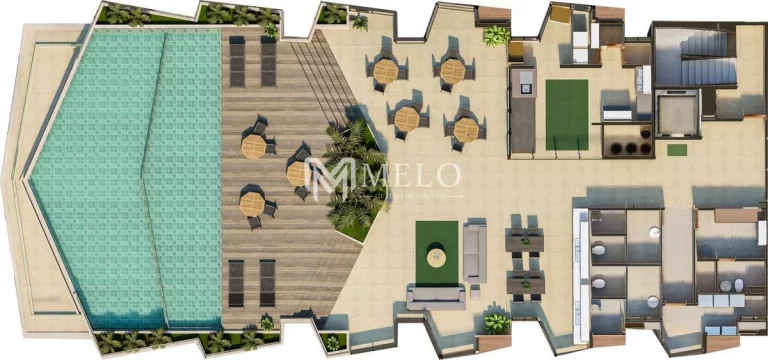 Imagem Oportunidade em PORTO DE GALINHAS: 23,80m²,01qt, 01vaga...