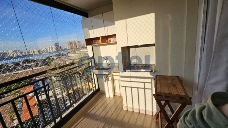 Imagem Apartamento de 2 dorms (suíte), 1 vaga com churrasqueira à carvão no condominio Exuberance Club