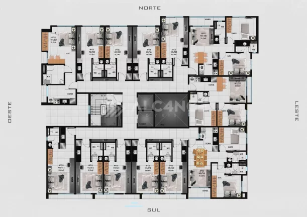 Imagem Flat - 19,21 m² - Bessa, João Pessoa/PB
