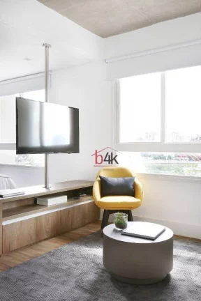Imagem Apartamento mobiliado 1 dormitório para aluguel no brooklin