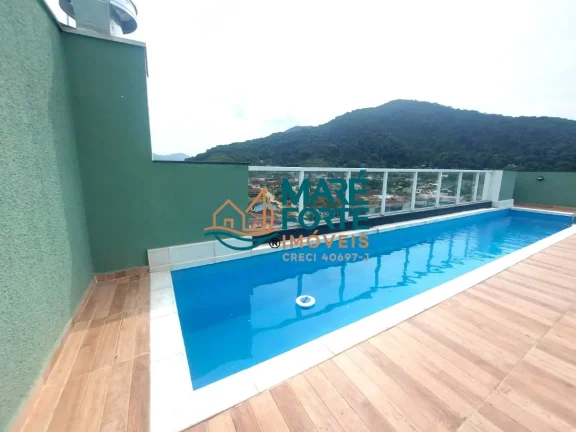 Imagem Cobertura com jacuzzi e com vista mar.