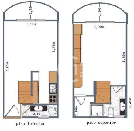Imagem Duplex em local nobre do Itaim - 1 suíte - 74 m²