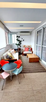 Imagem Apartamento Garden a Venda, 223 m² de Área Útil, 4 Suítes, 4 Garagens, Lavabo, Amplo Living 2 Am...