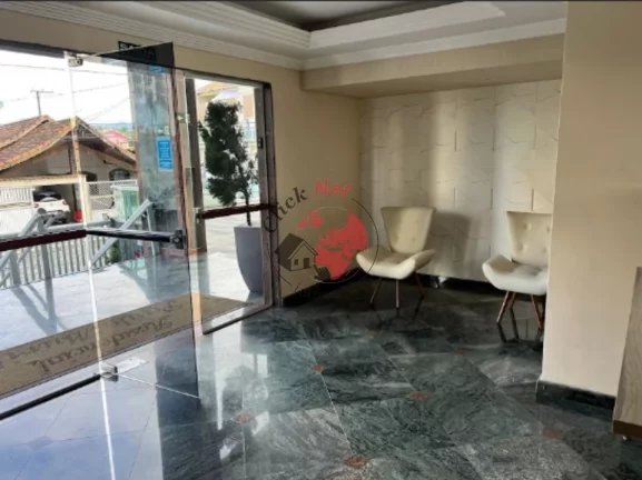 Imagem Apartamento á 50m2 do Mar ,Mobiliado , 1 dorm, 1 suíte,varanda c churrasq, 1 vagas, 60 m2,bairro Guilhermina, Praia grande