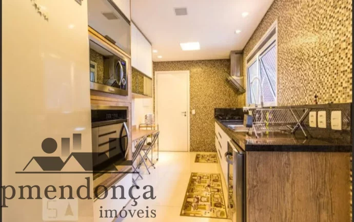 Imagem Apartamento 4 dormts, 3 suites, 3 vagas, mobiliado e reformado.., andar alto