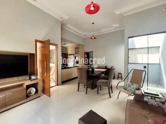 Imagem Casa com 3 Quartos (2 Suítes), 4 Banheiros, Edícula Completa e 2 Vagas no Jardim Oriente – 250m² de Terreno e 160m² de Construção