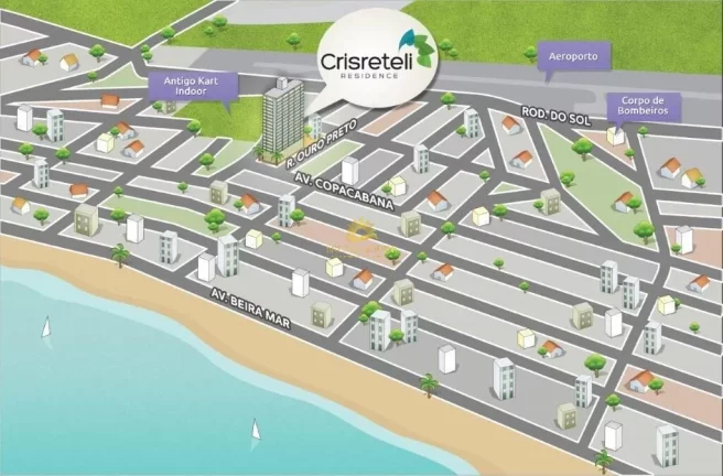 Imagem Apresentamos o lançamento de apartamentos de alto padrão, com localização privilegiada na famosa...