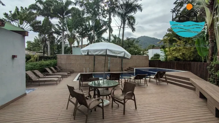Imagem Venda de Casas Juquehy - Aluguel Anual, Aluguel de temporada, 4 suítes, com gourmet e jacuzzi, 80 M da praia, max 09 pessoas | Juquehy Imobiliária