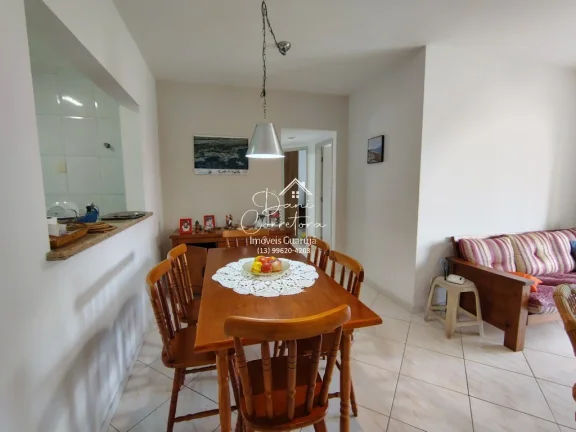Imagem Apartamento à Venda ou Locação em Guarujá-SP a 30m da praia das Astúrias: 3 Quartos, 1 Suíte, 2 Salas, 2 Banheiros, 2 Vagas, 90m².