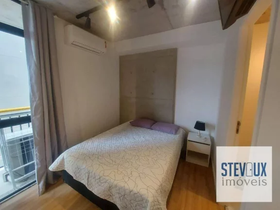 Imagem Apartamento mobiliado próximo ao metrô, Prédio com sala de ginástica e espaço gourmet!