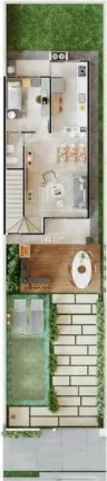 Imagem Liberty Unique, Casas Duplex à venda, 03 suítes, Eusébio-CE