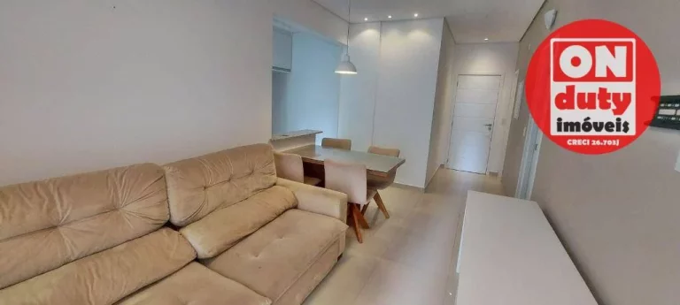 Imagem Apartamento à venda, 54 m² por R$ 570.000,00 - José Menino - Santos/SP