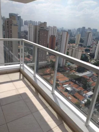 Imagem Apartamento com 1 dormitório para alugar, 44 m² por R$ 5.738,00/mês - Brooklin - São Paulo/SP