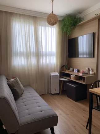 Imagem Apartamento Mobiliado - Porteira fechada - Tatuapé - 2 Dormitórios - Cozinha americana