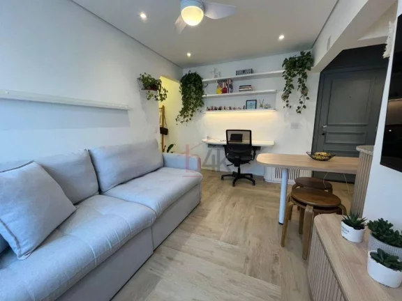 Imagem Apartamento com 1 dormitório à venda, 40 m² por R$ 590.000,00 - Brooklin - São Paulo/SP