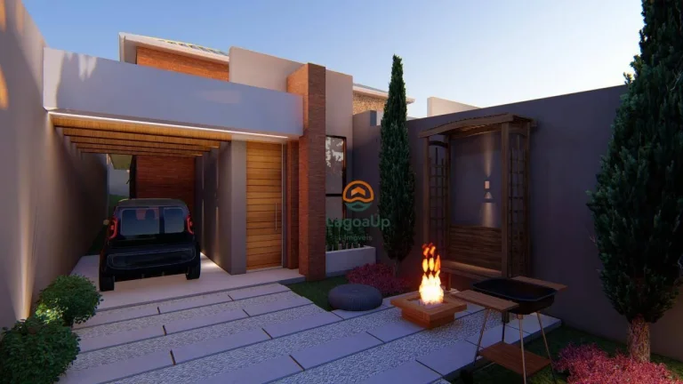 Imagem Casa com 3 dormitórios à venda, 90 m² por R$ 649.000 - Portal do Sol - Lagoa Santa/MG
