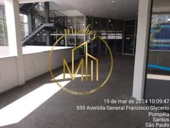 Imagem Comercial para Venda em Santos, Pompéia, 12 banheiros, 99 vagas