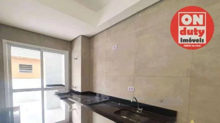 Imagem Lindo Apartamento novo Garden com 2 quartos à venda, 79 m² por R$ 570.000 - Marapé - Santos/SP