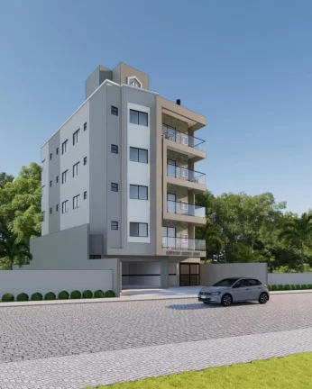 Imagem Apartamento na planta de 2 dormitórios, sendo 1 suíte e demais cômodos e 1 vaga de garagem, localizado no bairro Gravatá em Navegantes - Adriano Carpes imóveis vende