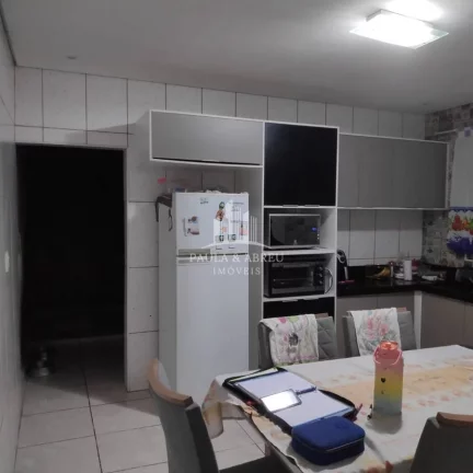 Imagem São 3 Casas e 1 Salão Comercial 92m² pé direito 5 mts com Banheiro, próximo da Avenida no Jardim Zaíra, Mauá-SP