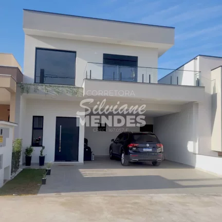 Lindo sobrado com 3 dorms (1 suíte) e piscina no condomínio Villágio Wanel