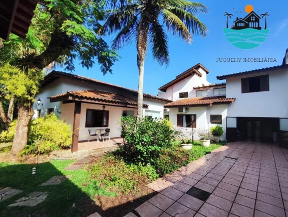 Imagem Casa para Alugar em Juquehy, 400 metros da praia, piscina, churrasqueira, 6 dormitórios, Max 15 pessoas | Juquehy Imobiliária
