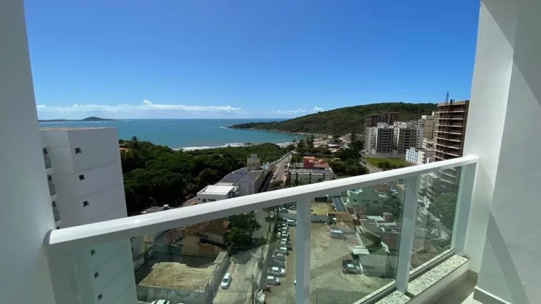 Imagem Cobertura Linear, 04 Quartos, 02 Suites, Area de Lazer, Jacuzzi, 03 Vagas de Garagem, Vista p/ o Mar, Praia do Morro, Guarapari - ES