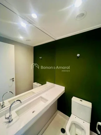 Imagem Apartamento novo no Residencial Sartoria Taquaral em Campinas.
 andar alto com uma linda vista panor...
