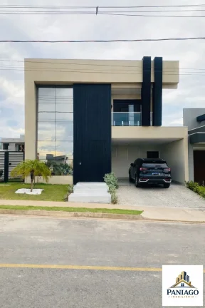 Imagem Sobrado com Porteira Fechada no Condomínio Brisas Cuiabá - Sofisticação e Confor