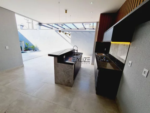 Imagem Casa moderna com 3 suítes e escritório à venda, 235 m² por R$ 2.250.000 - Condomínio Maria Dulce - Indaiatuba/SP