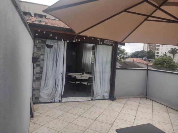 Imagem Cobertura com 2 dormitórios à venda, 120 m² por R$ 440.000,00 - Parque São Vicente - Mauá/SP