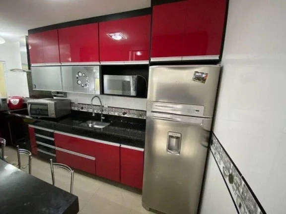 Imagem Cobertura com 3 dormitórios à venda, 196 m² por R$ 850.000,00 - Parque das Nações - Santo André/SP