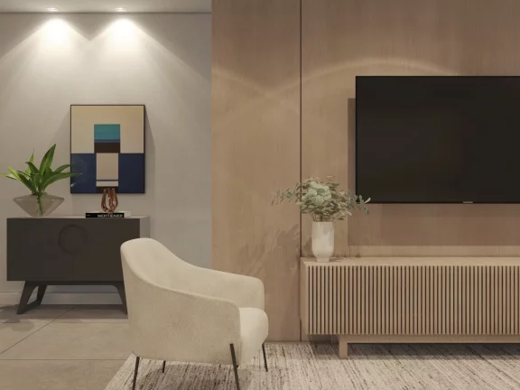 Imagem Twin House mobiliada e decorada, casa Duplex.