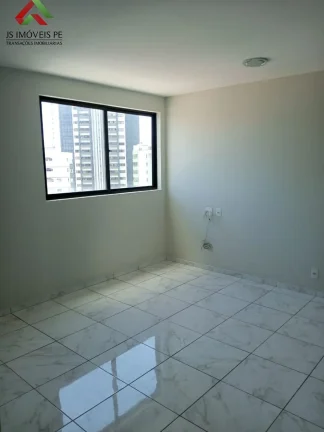 Imagem Apartamento para locação em Boa Viagem, Recife-PE: 1 quarto, 1 sala, 1 banheiro, 1 vaga de garagem - 32m².