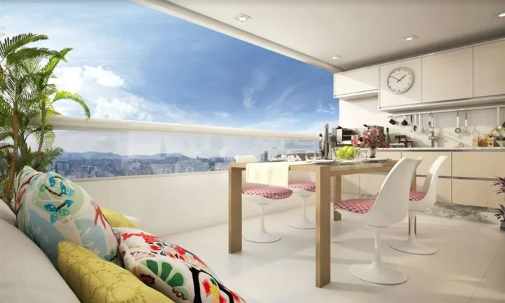 Imagem APARTAMENTO COM 117.73 m² - AVIAÇÃO - PRAIA GRANDE SP