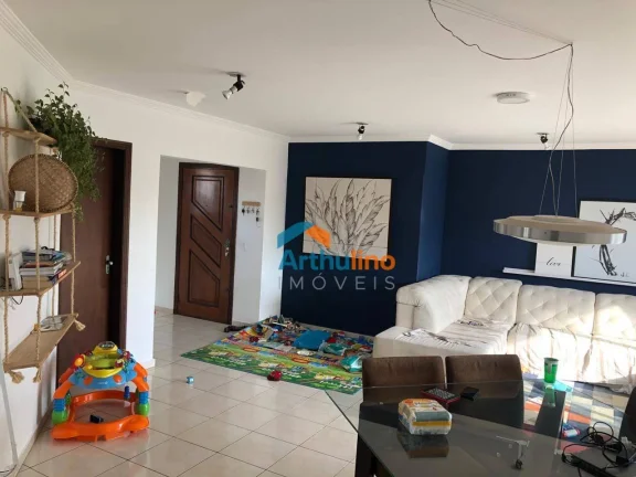 Imagem Apartamento 129 m², 4 dormitórios, 1 suíte, 3 banheiros, à venda por R$ 540.000 - Jardim Amália - São Paulo/SP
