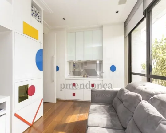 Imagem Apartamento com living para 3 ambientes, terraÃ§o, 4 suÃ­tes, lavabo, copa, cozinha, Ã¡rea de serviÃ...