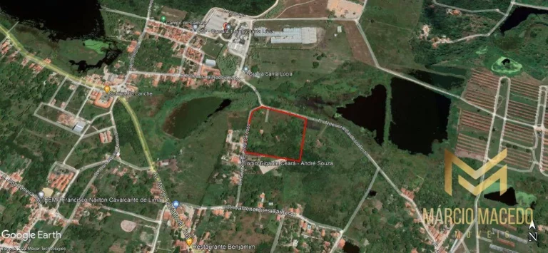 Imagem Terreno à venda, 37000 m² por R$ 1.480.000,00 - Camará - Aquiraz/CE