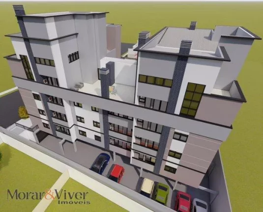 Imagem Apartamento para Venda em São José dos Pinhais, São Cristóvão, 3 dormitórios, 1 suíte, 2 banheiros, 2 vagas