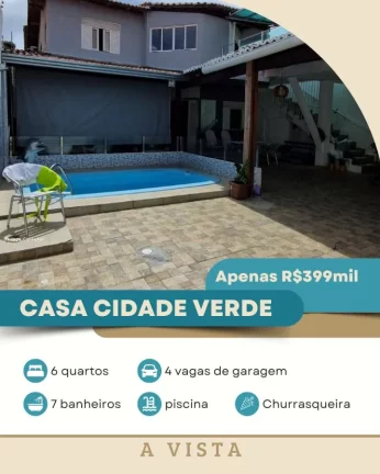 Casa para Venda em Parnamirim, Nova Parnamirim, 6 dormitórios, 5 suítes, 7 banheiros, 4 vagas
