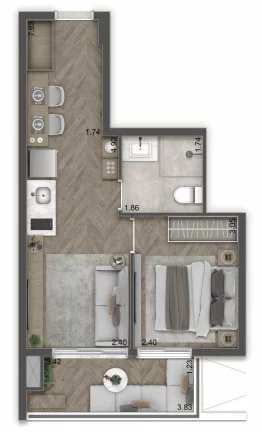 Imagem APARTAMENTO RESIDENCIAL em São Paulo - SP, Freguesia do Ó