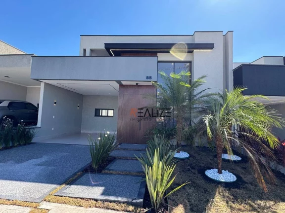 Imagem Casa nova completa de moveis planejados à venda, 143 m² por R$ 1.290.000 - Condomínio Mantova - Indaiatuba/SP