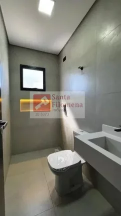 Imagem Sobrado para Venda em Santo André, Jardim Santo Antônio, 2 dormitórios, 2 suítes, 4 banheiros, 2 vagas
