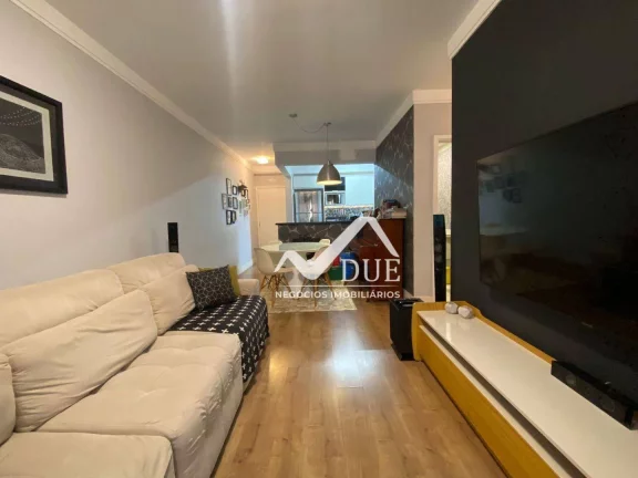 Imagem Apartamento com 3 dormitórios à venda, 92 m² por R$ 850.000,00 - Ponta da Praia - Santos/SP