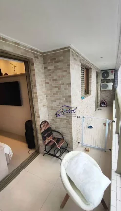 Imagem Apartamento com 2 dormitórios à venda, 73 m² por R$ 670.000 - Boqueirão - Praia Grande/SP