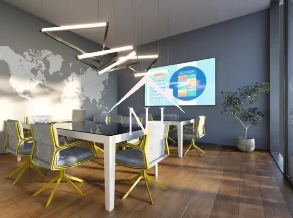 Imagem apartamento alto padrão 186m²,3 suítes, terraço gourmet, hall privativo, 3 vagas e um verdadeiro resort aos seus pés.