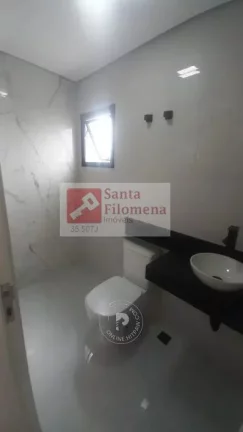 Imagem Sobrado para Venda em Santo André, Vila Lucinda, 3 dormitórios, 3 suítes, 4 banheiros, 4 vagas